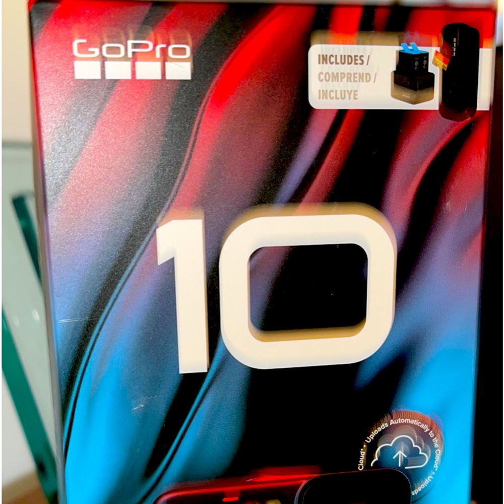 Brand new GoPro 10 sealed in a box ready to sell